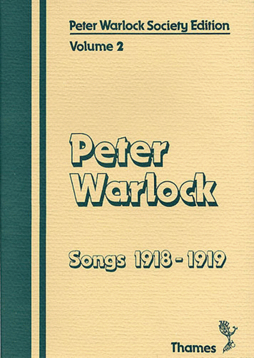 Society Edition: Volume 2 Songs 1918-1919