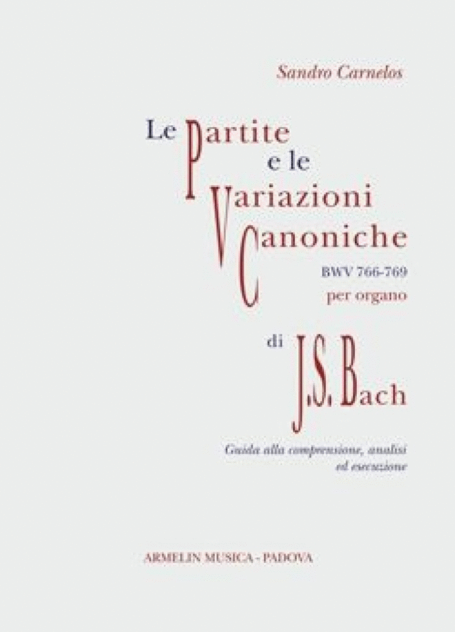 Le Partite e Variazioni Canoniche Organ scores gallery preview page 1
