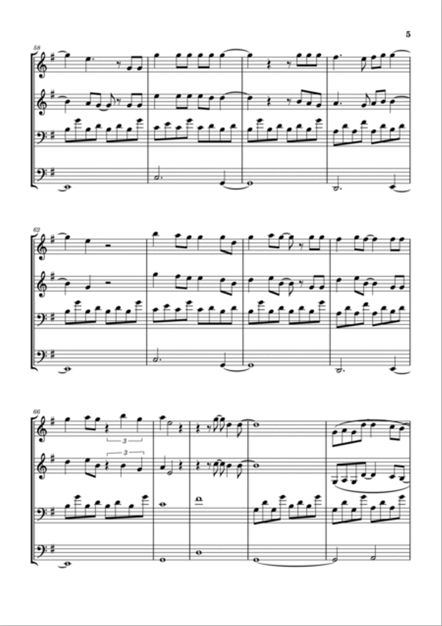 Jesus Did Brass Ensemble scores gallery preview page 6