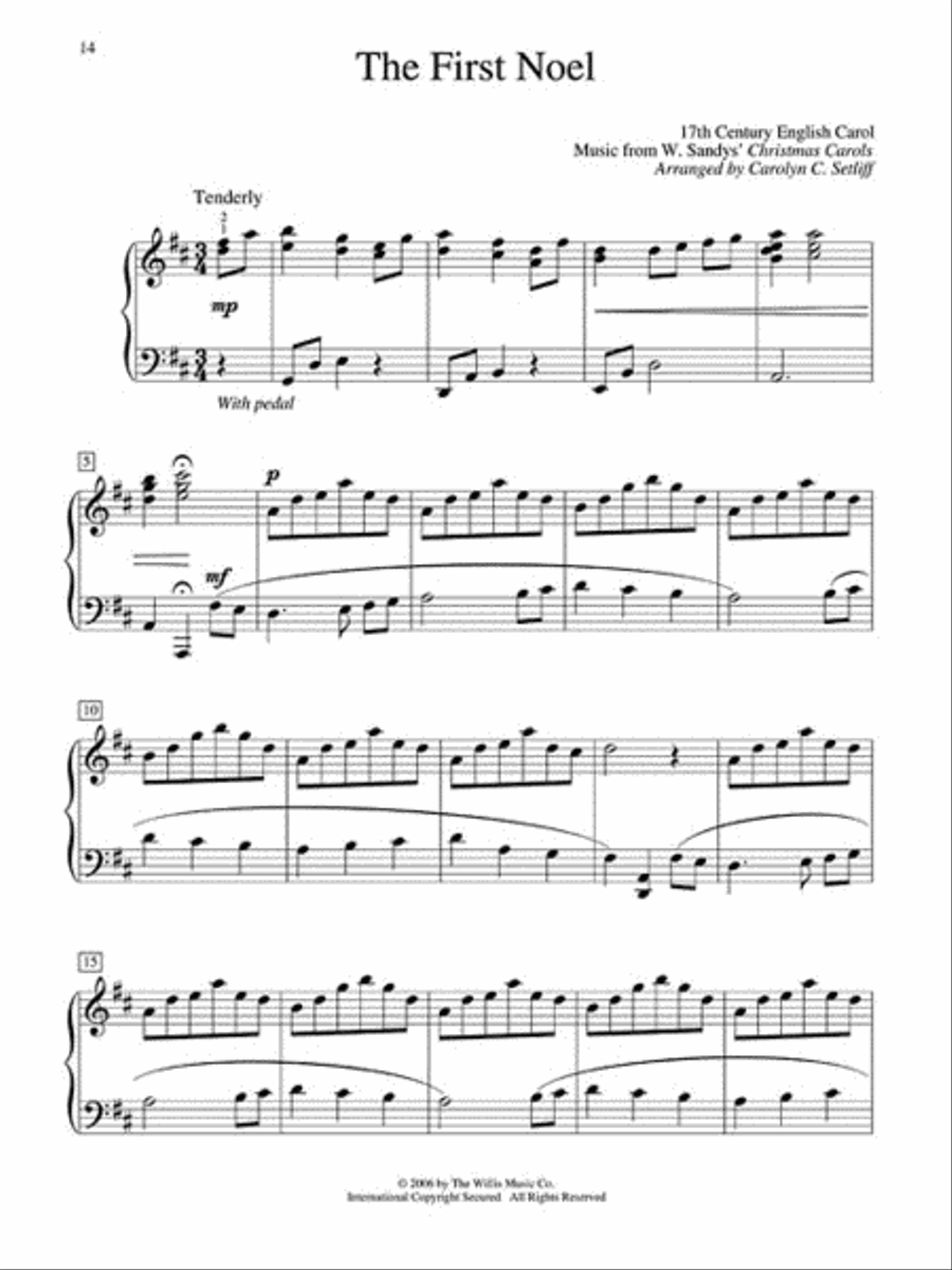 Christmas Time Piano Solo scores gallery preview page 5