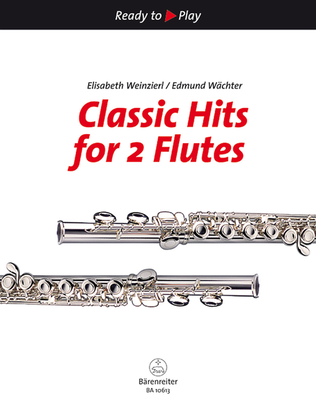 Book cover for Classic Hits for 2 Flutes
