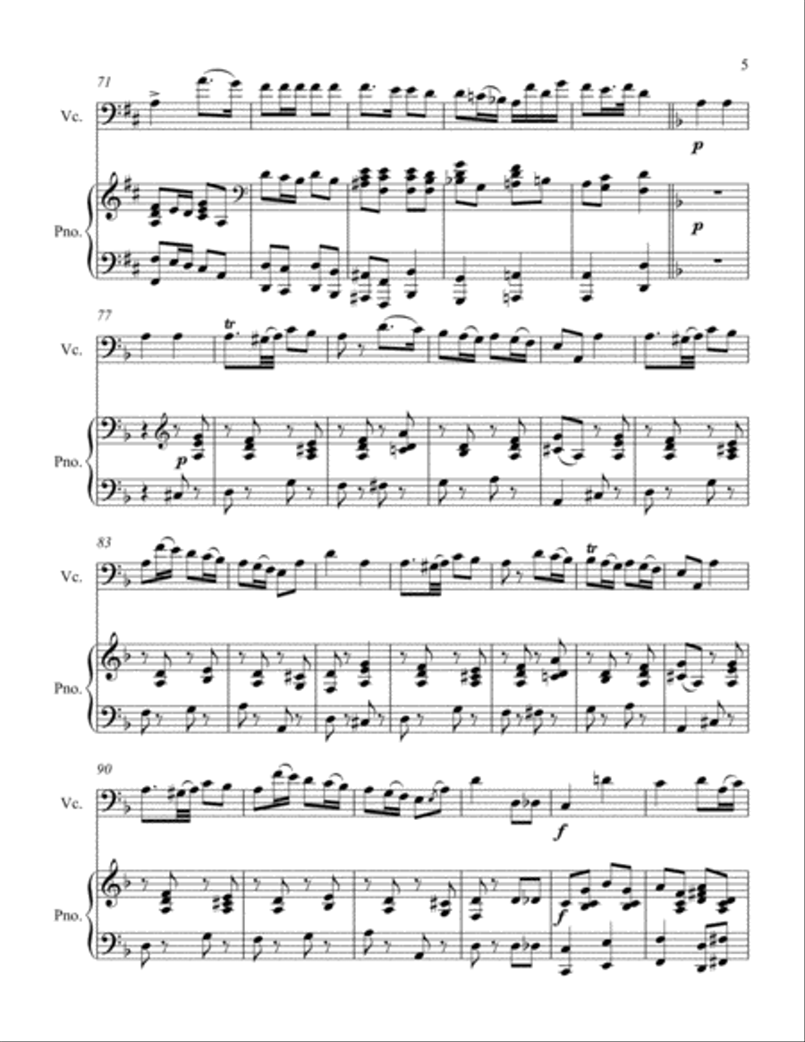 Helen Polka Piano scores gallery preview page 5