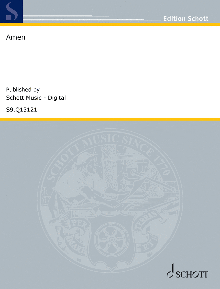 Amen 3-Part scores gallery preview page 1