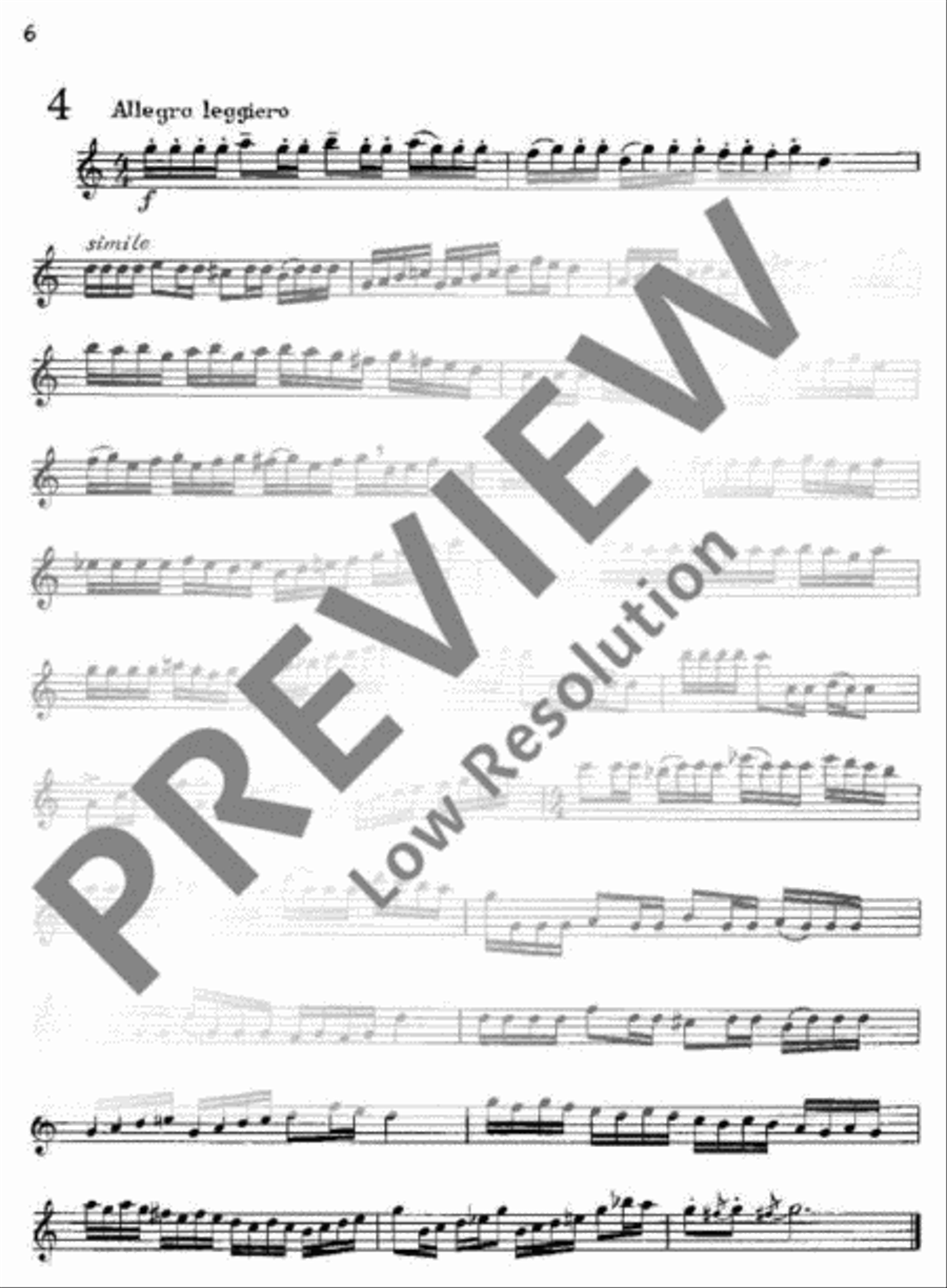 Modern Exercises for Treble Recorder Alto Recorder scores gallery preview page 7
