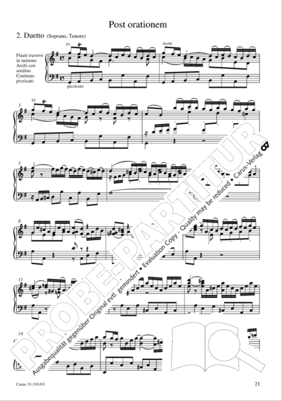 Gloria in excelsis Deo SSATB scores gallery preview page 22