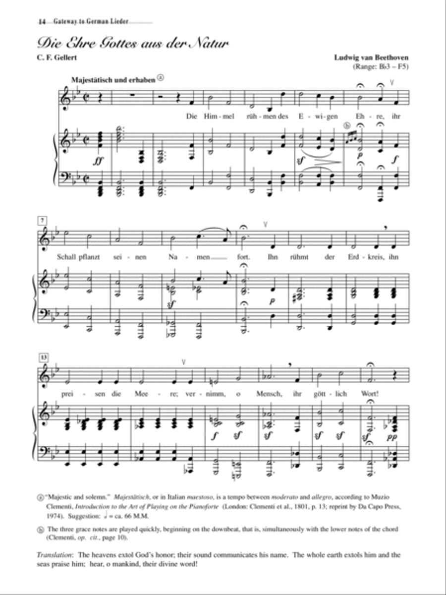 Gateway to German Lieder Voice Solo scores gallery preview page 7