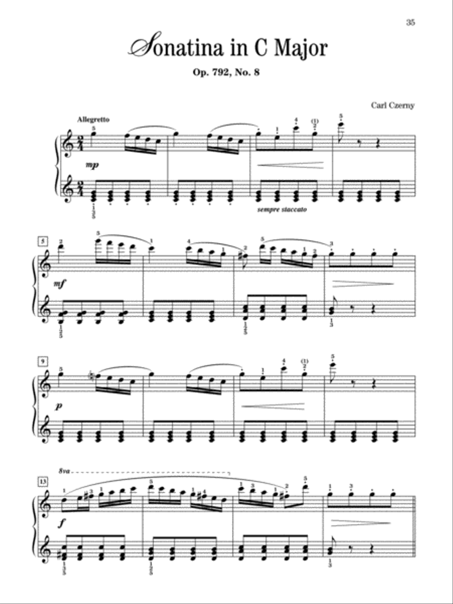 Lyrical Sonatinas, Book 1 Piano Solo scores gallery preview page 8