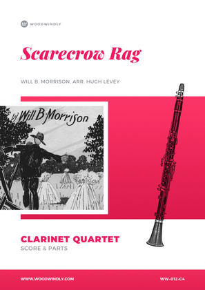 Book cover for Scarecrow Rag - Will Morrison - Clarinet Quartet