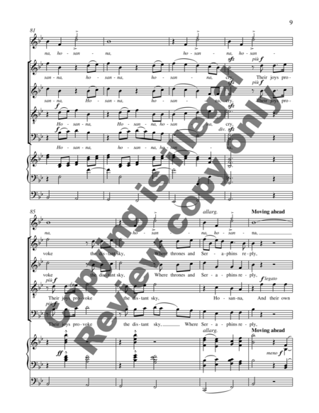 A Joyful Symphony (Choral Score) image number null