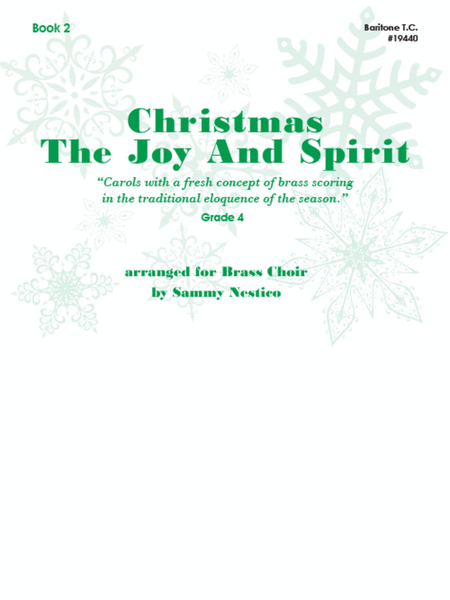Christmas The Joy & Spirit - Book 2 - Baritone TC (optional)
