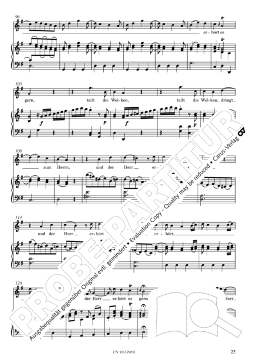 Der Tod Jesu 4-Part scores gallery preview page 26