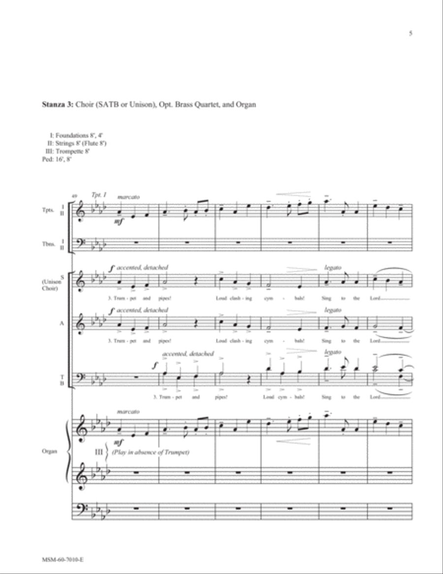 Earth and All Stars Choir scores gallery preview page 5