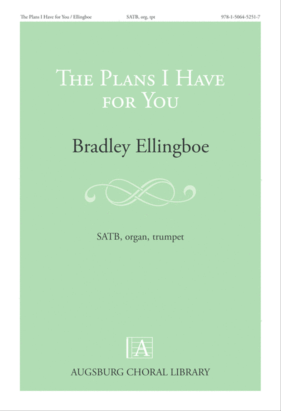The Plans I Have for You 4-Part scores gallery preview page 1