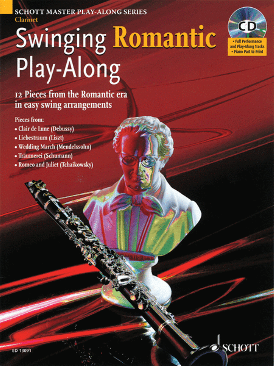 Swinging Romantic Play-Along Clarinet Solo scores gallery preview page 1