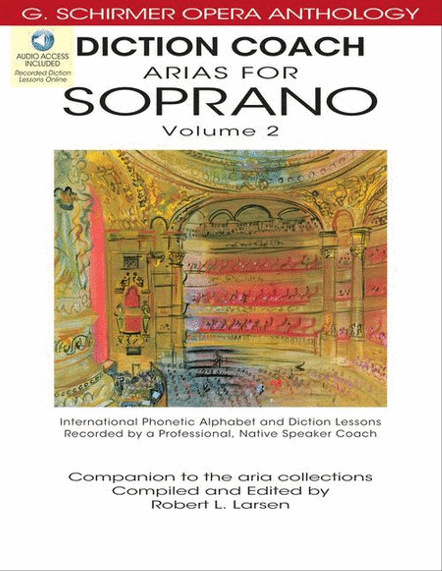 Diction Coach – G. Schirmer Opera Anthology (Arias for Soprano Volume 2) image number null