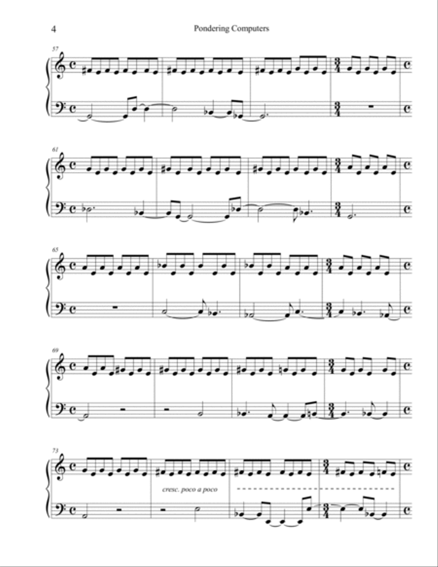 Pondering Computers Pondering Computers Piano Method scores gallery preview page 4