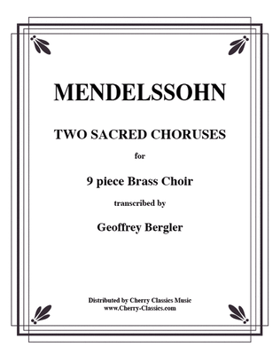 Two Sacred Choruses, Op. 115