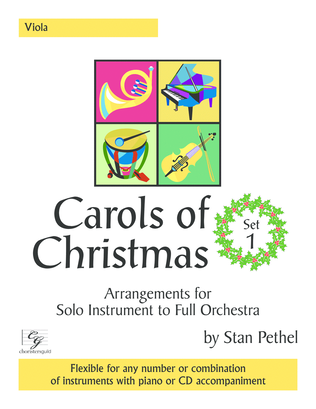 Carols of Christmas, Set 1 - Viola