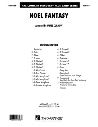 Book cover for Noel Fantasy - Conductor Score (Full Score)