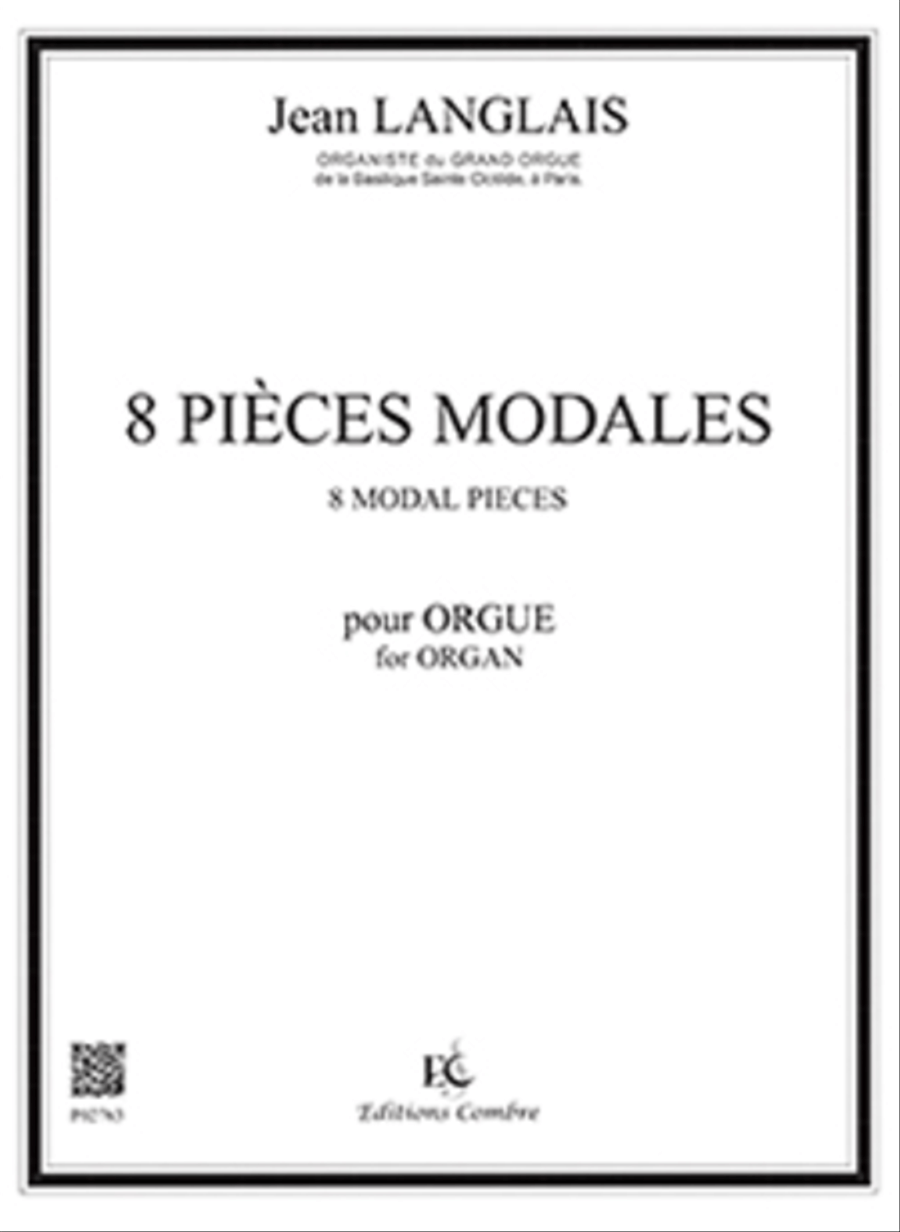 Book cover for Pieces modales (8)