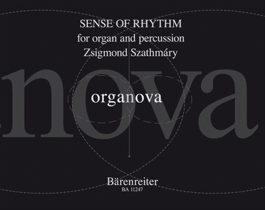 Sense of Rhythm for organ and percussion (2011) Organ scores gallery preview page 1