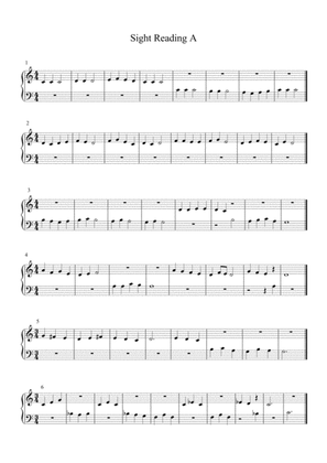 Download Piano Sight Reading A