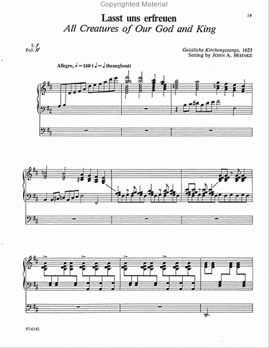 7 Hymn Preludes 7 Hymn Preludes Organ scores gallery preview page 5