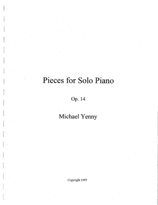 9 Pieces for Piano, op. 14