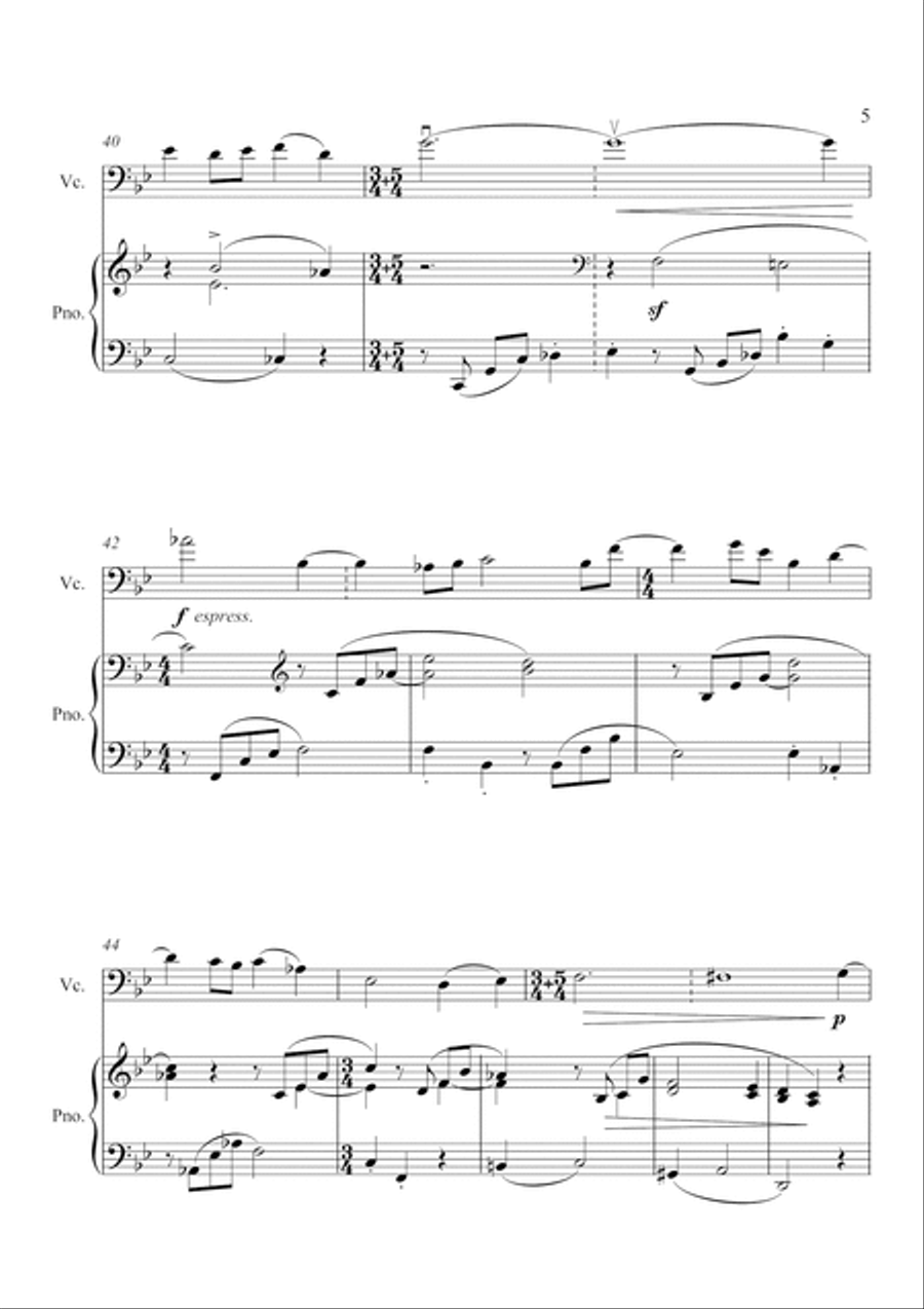Sarabandoid String Duet scores gallery preview page 5