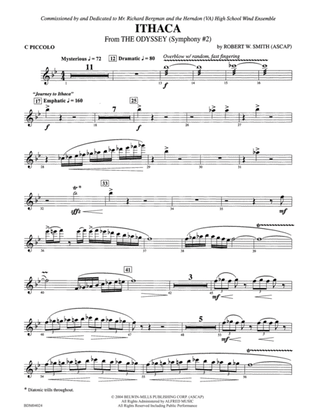 Ithaca (from The Odyssey (Symphony No. 2)): Piccolo