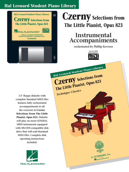Czerny Selections from The Little Pianist, Opus 823