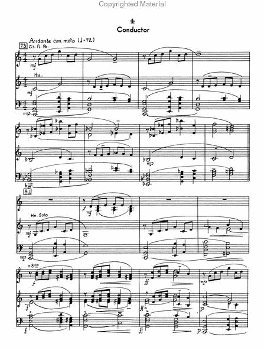 Toccata For Band Toccata For Band Concert Band scores gallery preview page 3