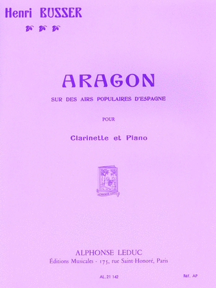 Aragon Op.91 (clarinet & Piano)