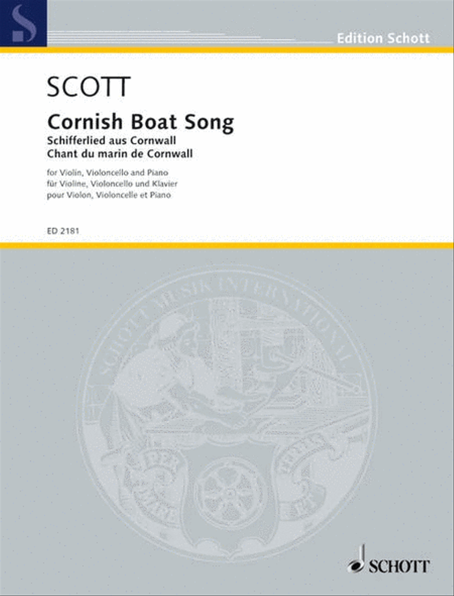 Cornish Boat Song Cornish Boat Song Piano Trio scores gallery preview page 1
