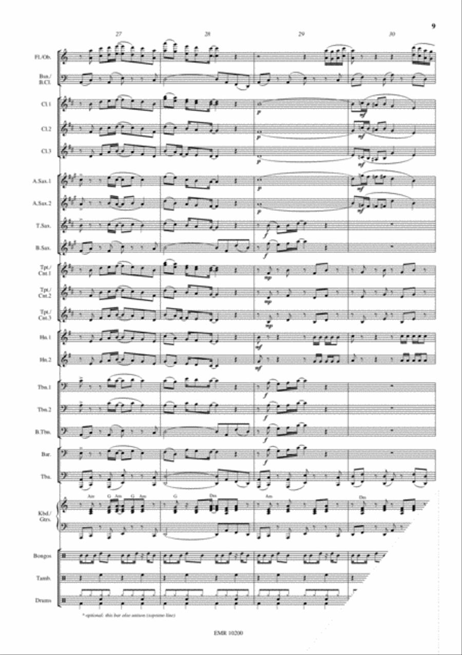 Alexandrie, Alexandra Concert Band scores gallery preview page 10