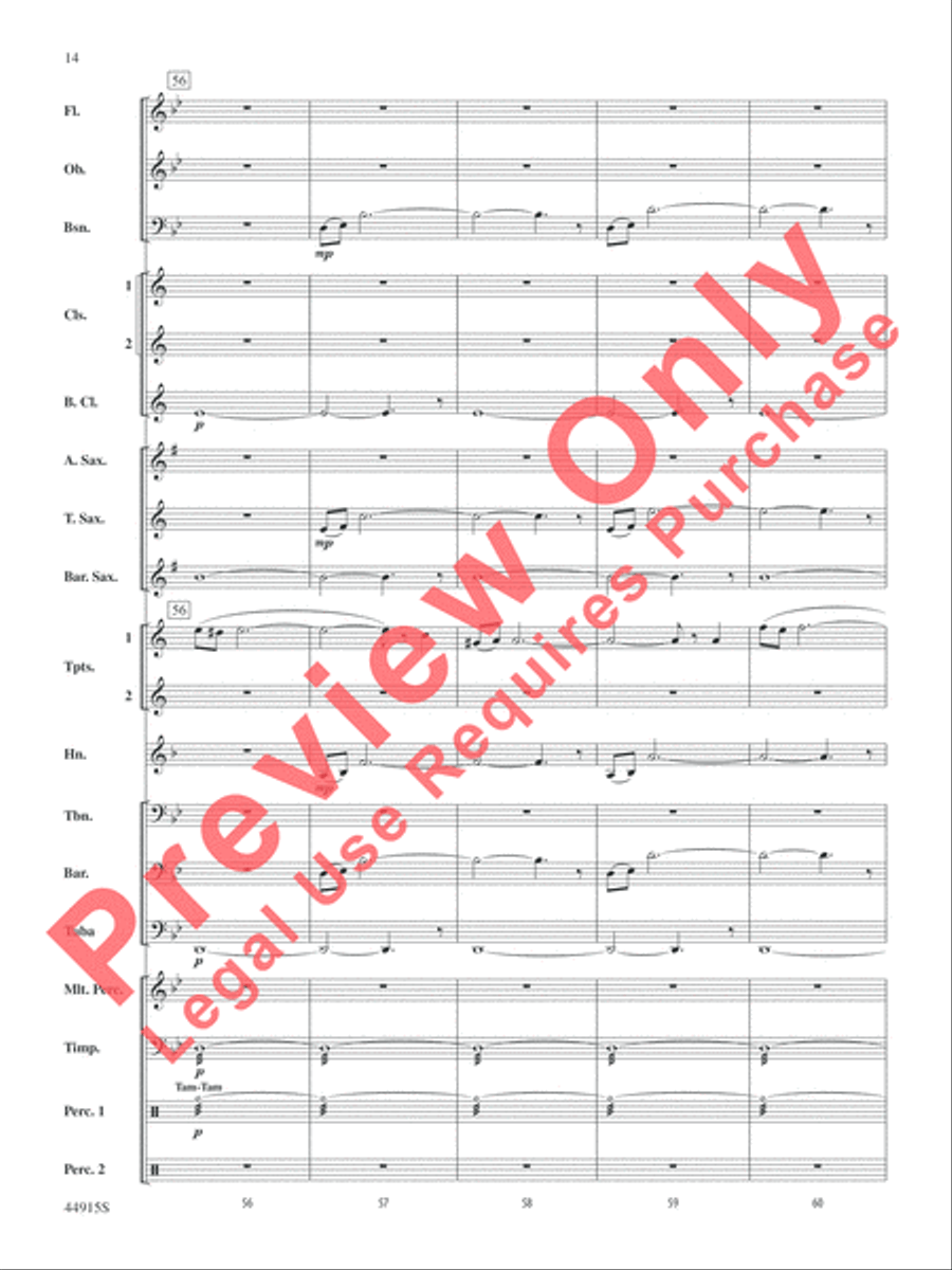 Transylvanian Lullaby Transylvanian Lullaby Concert Band scores gallery preview page 29