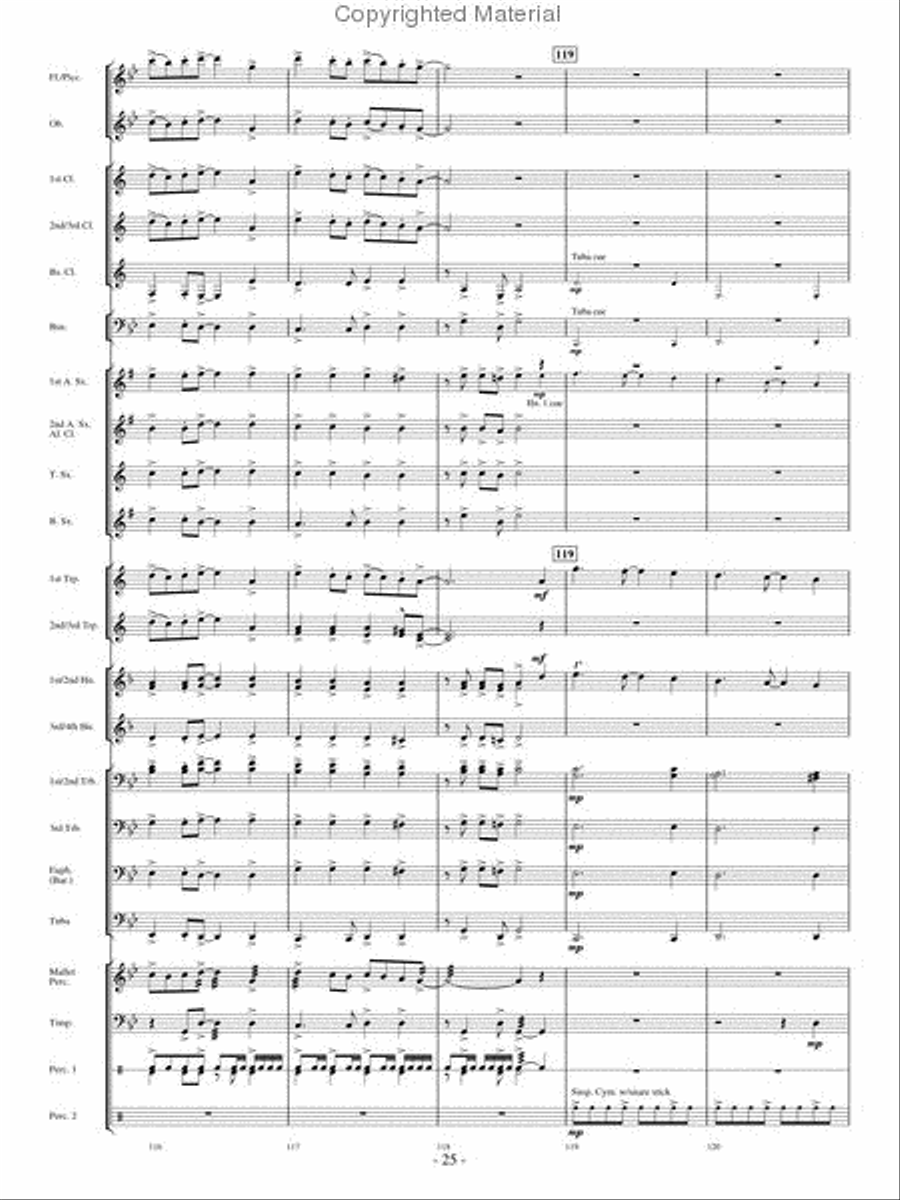Ascentium Ascentium Concert Band scores gallery preview page 24
