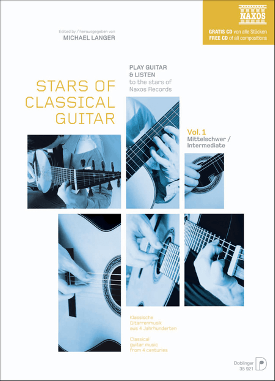 Stars of Classical Guitar Volume 1 Mittelschwer CD scores gallery preview page 1