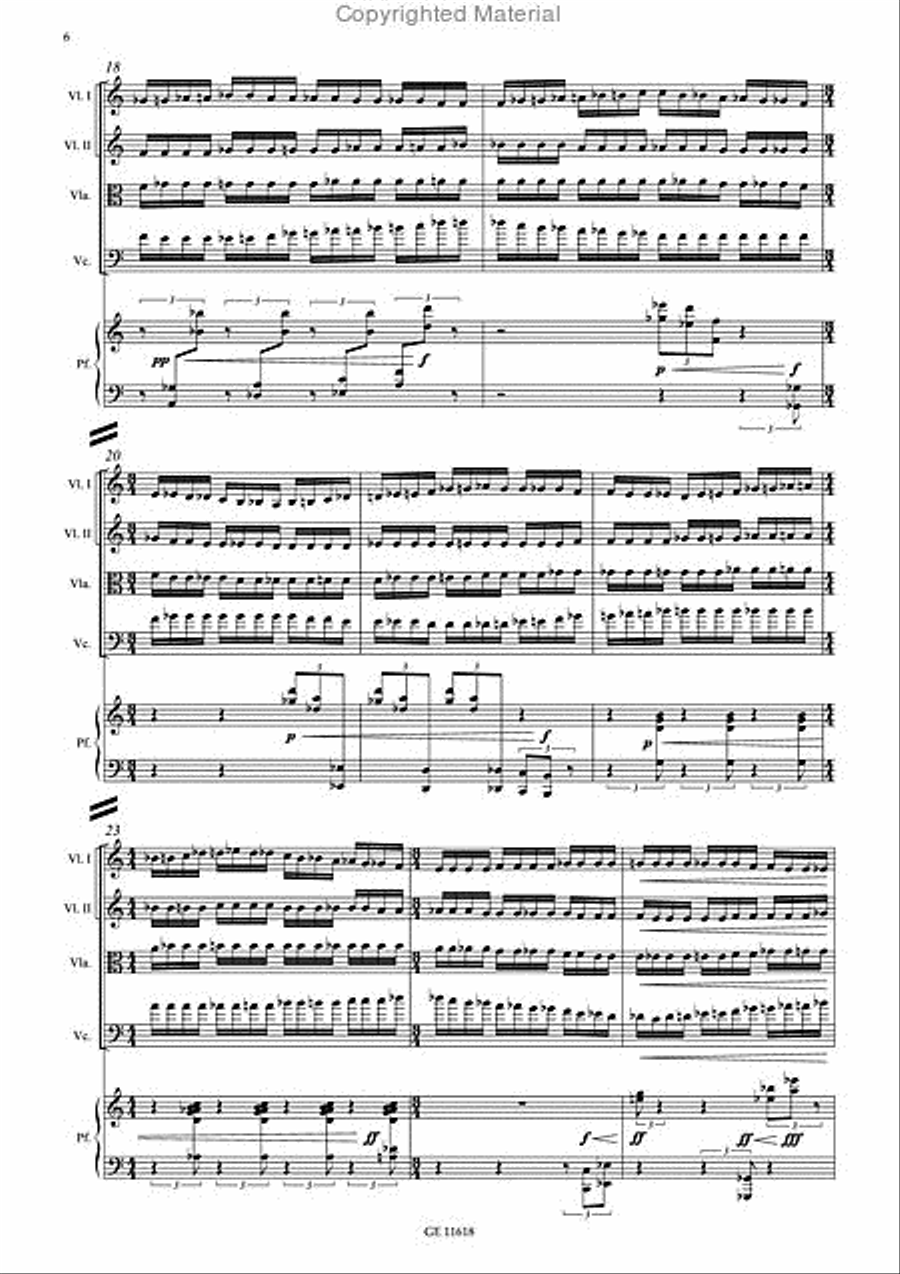 Agora Piano Quintet scores gallery preview page 5