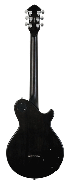 Patriot Decree OP Lefty Electric Guitar with Faded Black Finish