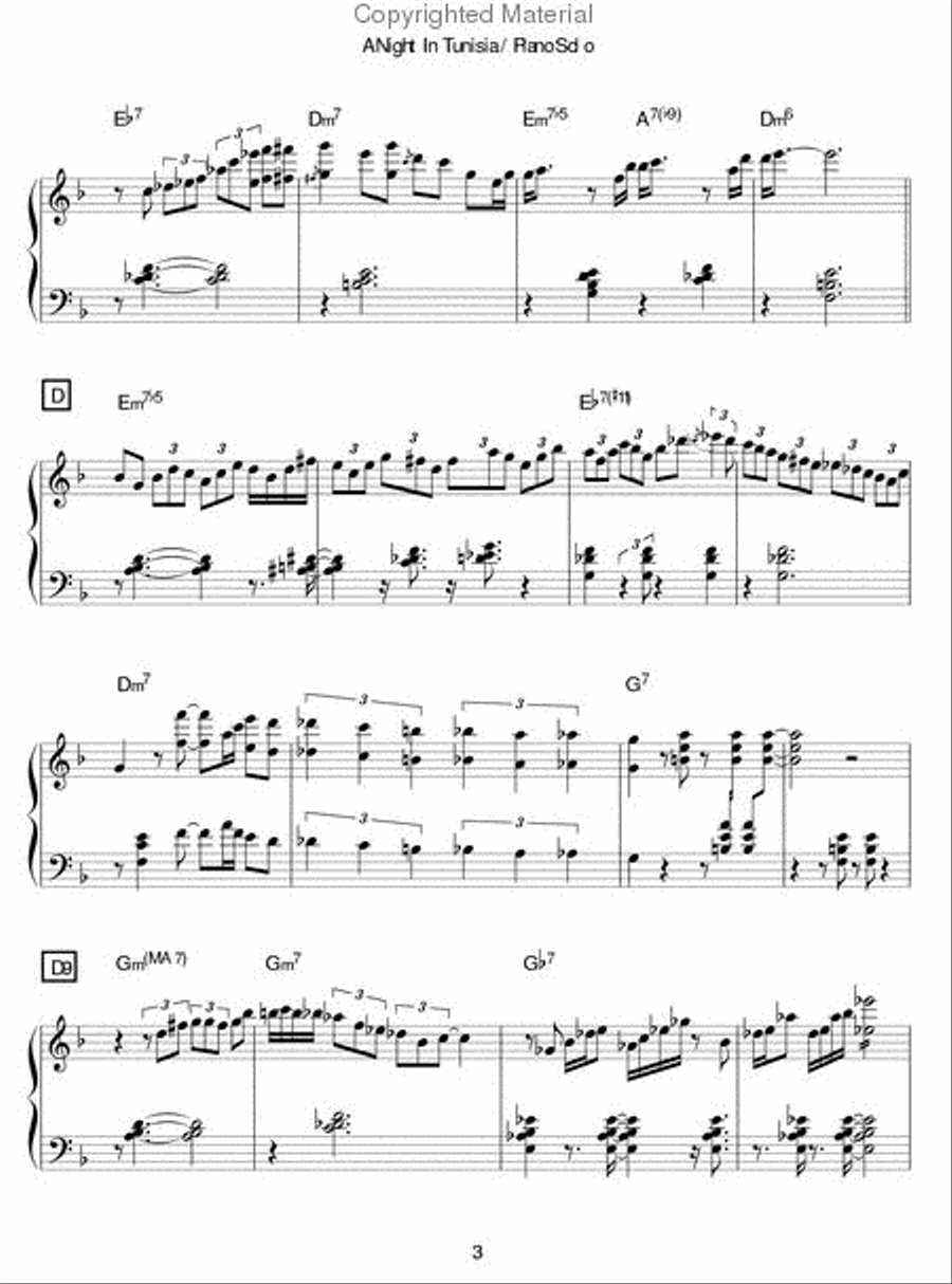 Latin Jazz Piano V.1 Piano Method scores gallery preview page 7
