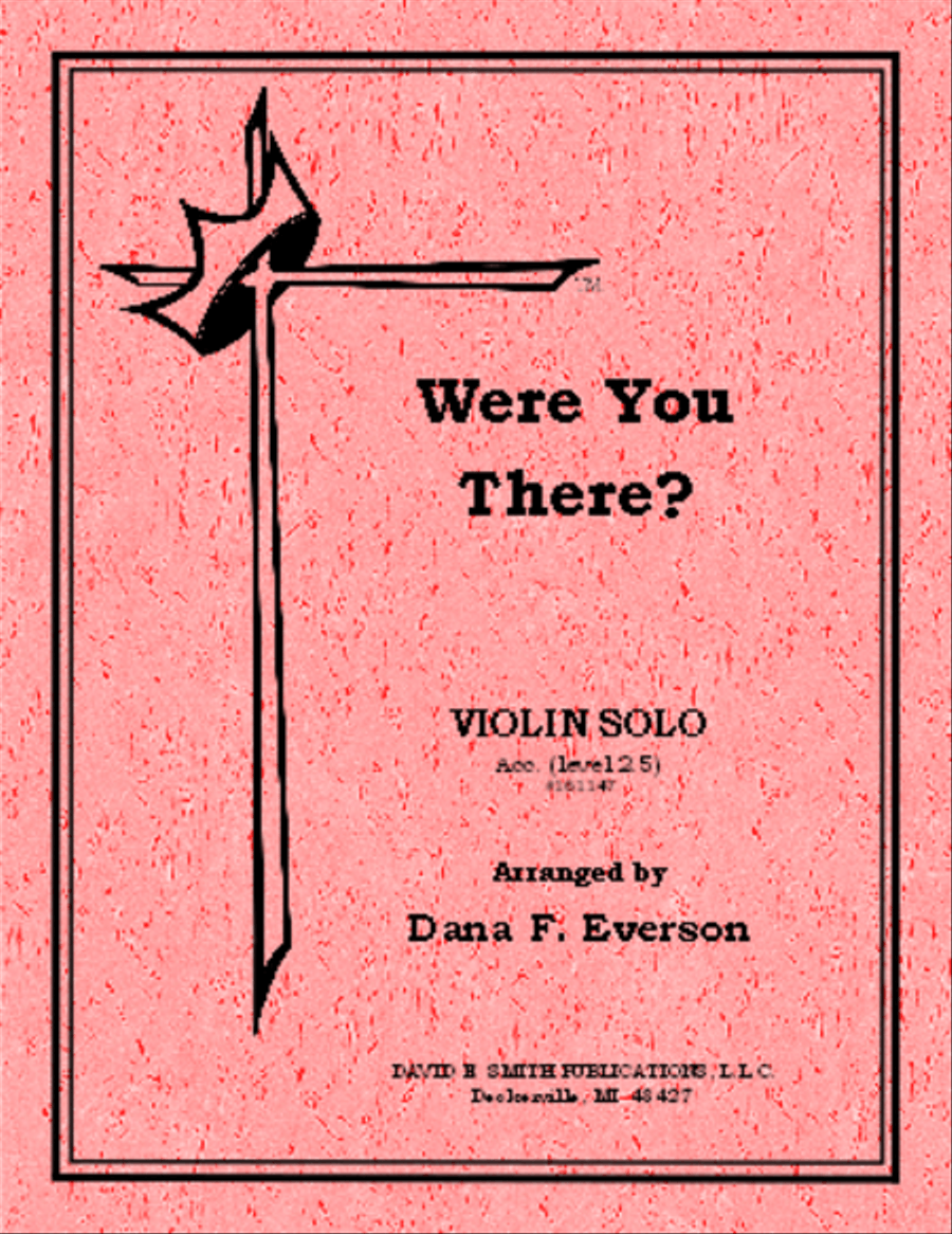 Were You There? Were You There? Violin Solo scores gallery preview page 1