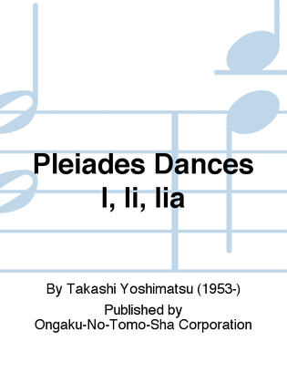 Book cover for Pleiades Dances I, Ii, Iia
