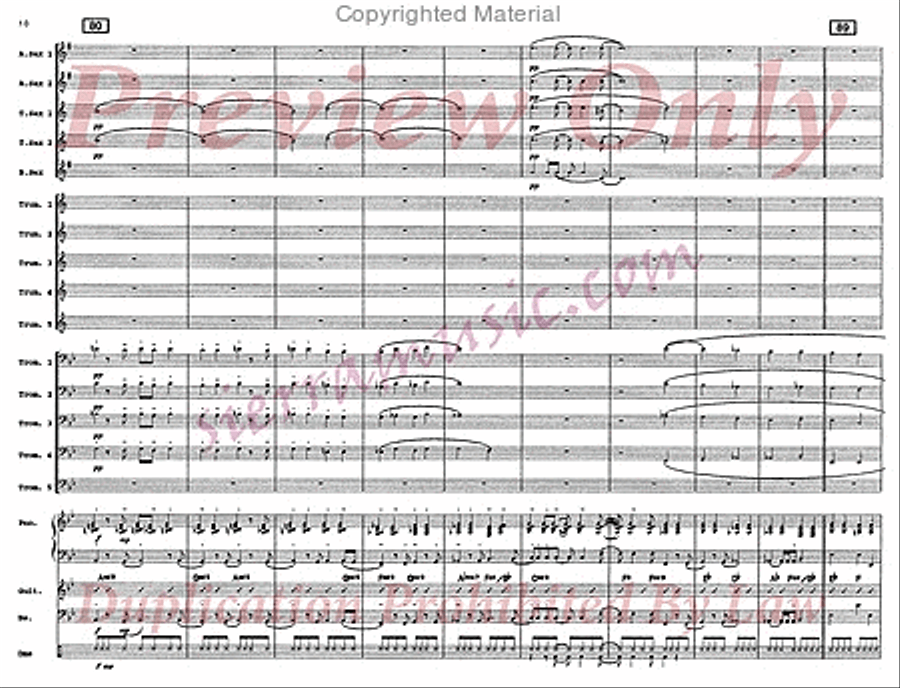 Every Summer Night Big Band scores gallery preview page 11