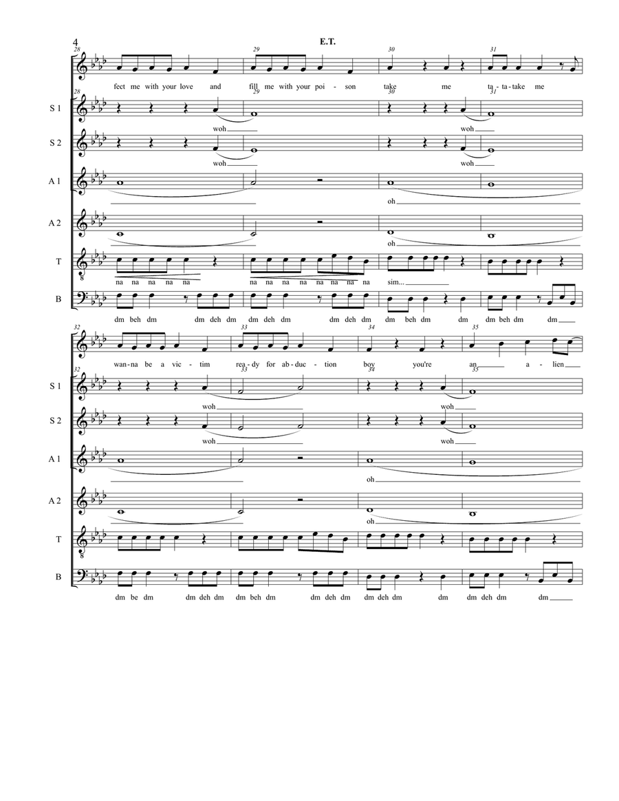 Et 4-Part scores gallery preview page 4