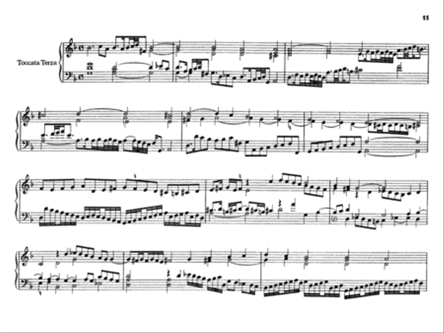 Frescobaldi: First Book of Toccatas and Partitas for Organ or Cembalo (Volume I) Organ scores gallery preview page 1