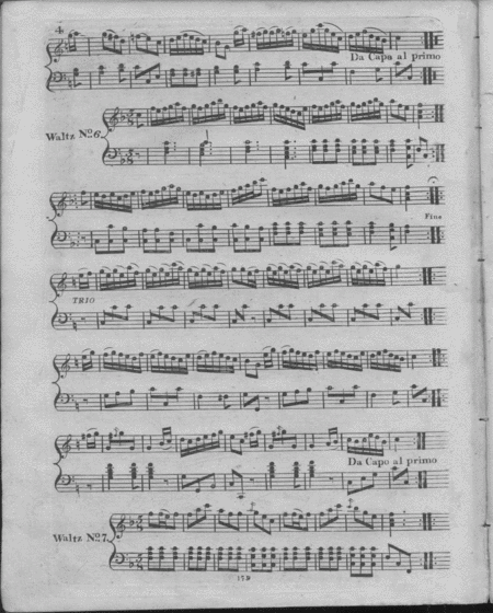 Three Waltzes, Composed by a Young Lady of Savannah