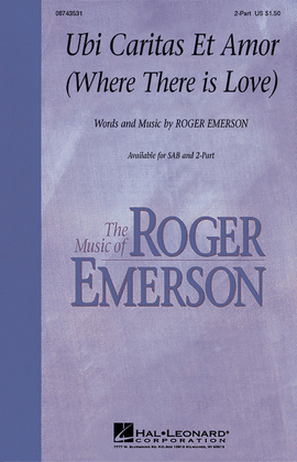 Book cover for Ubi Caritas Et Amor (Where There Is Love)