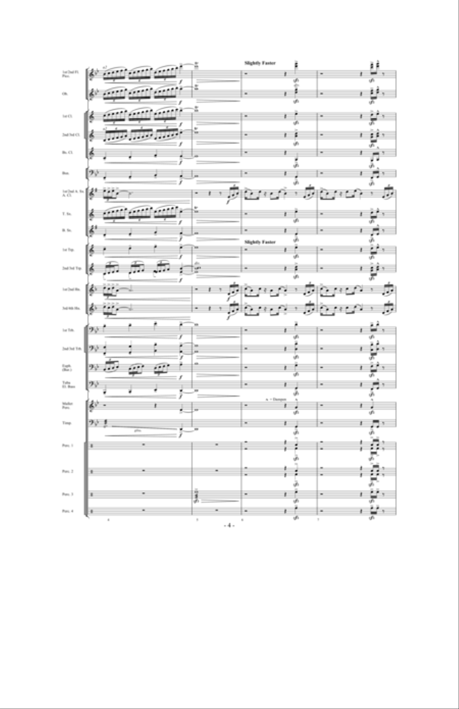 Brazil: Ceremony, Song and Samba Concert Band scores gallery preview page 3