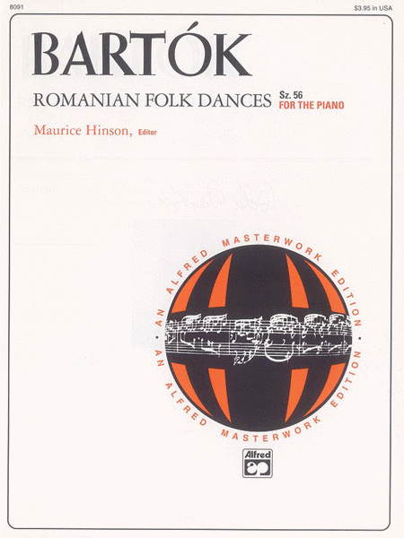 Bartók -- Romanian Folk Dances, Sz. 56 for the Piano